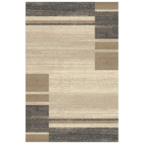 Covor Covoare Ungheni Matrix Beige Black / Polipropilenă photo 1