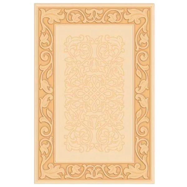 Ковер Covoare Ungheni Premium Желтый Бежевый / Шерсть photo 1