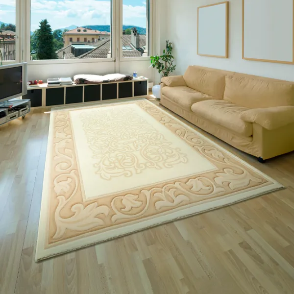 Ковер Covoare Ungheni Premium Желтый Бежевый / Шерсть photo 2