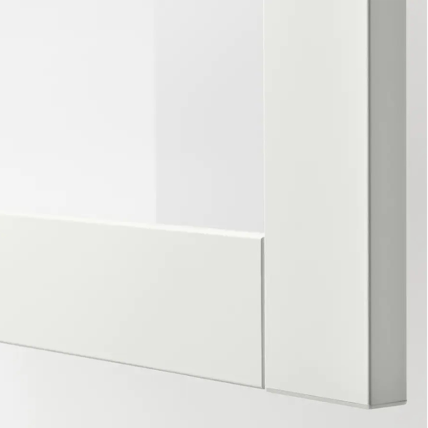 Dulap suspendat pentru baie Ikea 5381889  MDF / White photo 3