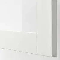 Dulap suspendat pentru baie Ikea 5381889 MDF / White photo 3