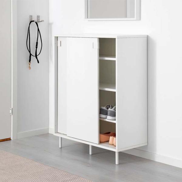 Dulap pentru încălțăminte Ikea Mackapar 102 x 80 x 35 /White /White photo 3