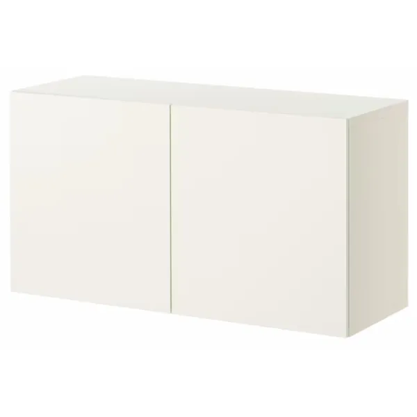 подвеснои шкаф для ваннои комнаты Ikea 5381920  МДФ / Белый photo 1
