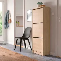 Dulap pentru încălțăminte Ikea Bissa 135 x 49 x 28 /Wood /Wood photo 3