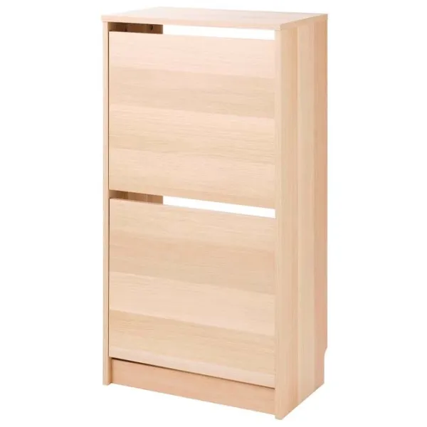 Обувной шкаф Ikea Bissa 93 x 49 x 28см /Wood /Wood photo 1
