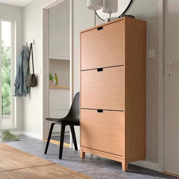 Обувной шкаф Ikea Stall 148 x 79 x 29см /Oak /Дуб photo 2 Обувной шкаф Ikea Stall 148 x 79 x 29см /Oak /Дуб photo 2
