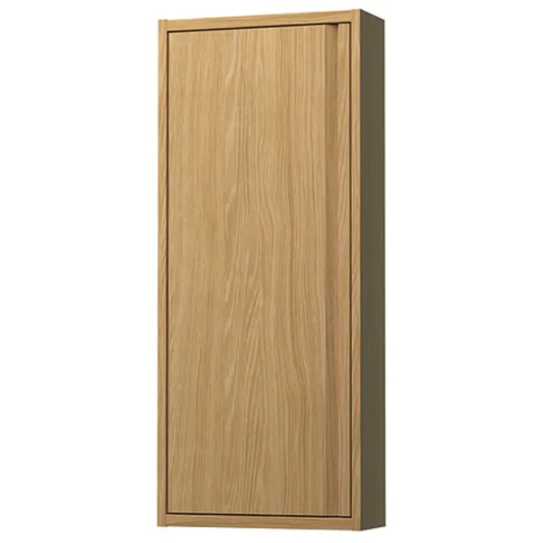 подвеснои шкаф для ваннои комнаты Ikea 5703351  МДФ / Дуб светлый photo 1