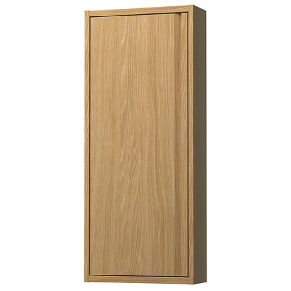 подвеснои шкаф для ваннои комнаты Ikea 5703351  МДФ / Дуб светлый photo 1