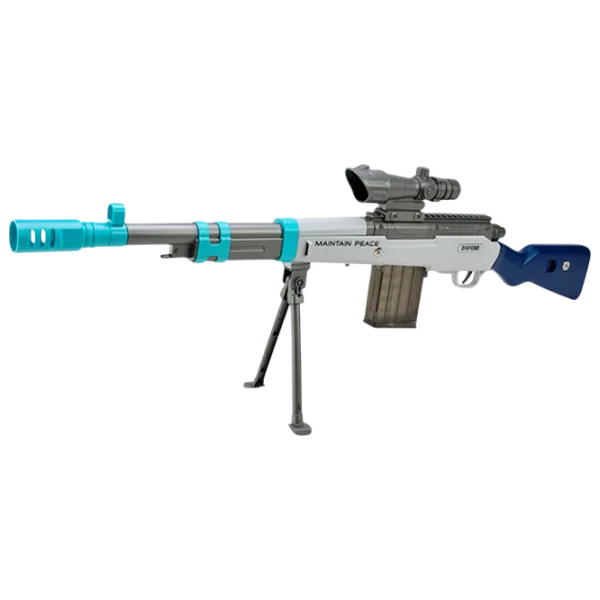 Игрушечный автомат Richi Tichi WY2103B 5337739221037 8+ / Стрел / Grey photo 1 Игрушечный автомат Richi Tichi WY2103B 5337739221037 8+ / Стрел / Grey photo 1