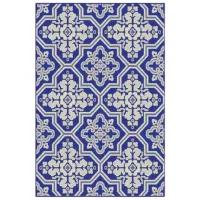 Covor Covoare Ungheni Matrix Grey Blue / Polipropilenă