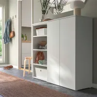Тумба для обуви Ikea Platsa/Fonnes 123 x 140 x 42см /White /Белый photo 2