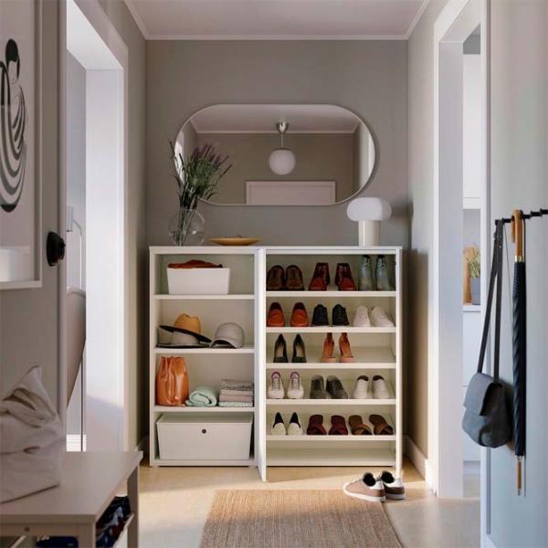 Tumbă pentru încălțăminte Ikea Platsa/Fonnes 123 x 140 x 42 /White /White photo 3