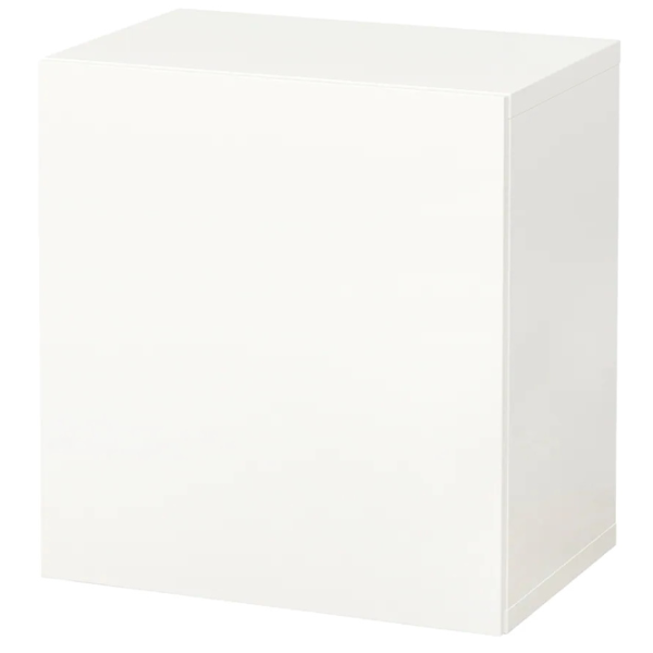 Dulap suspendat pentru baie Ikea 5381895  MDF / White photo 1