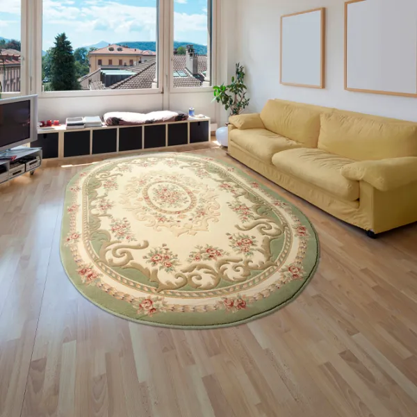 Covor Covoare Ungheni Premium Green Beige / Lână photo 2 Covor Covoare Ungheni Premium Green Beige / Lână photo 2