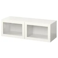 Dulap suspendat pentru baie Ikea 5381896  MDF / White