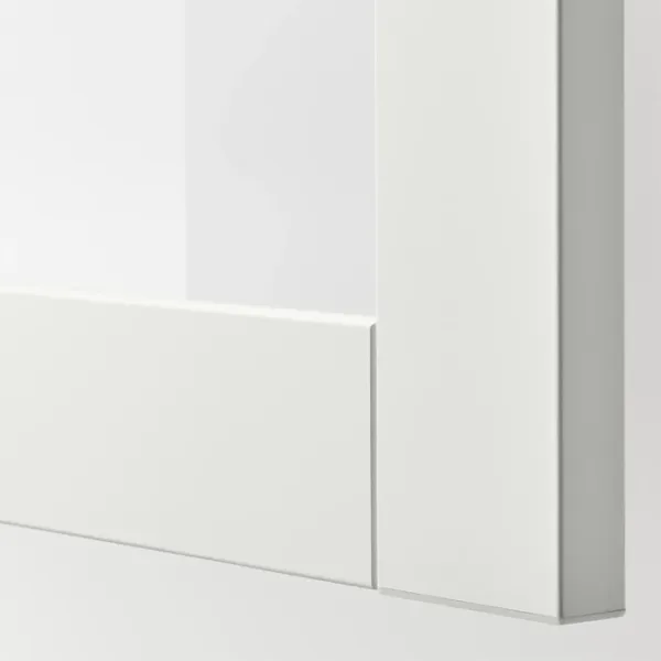 Dulap suspendat pentru baie Ikea 5381896  MDF / White photo 3