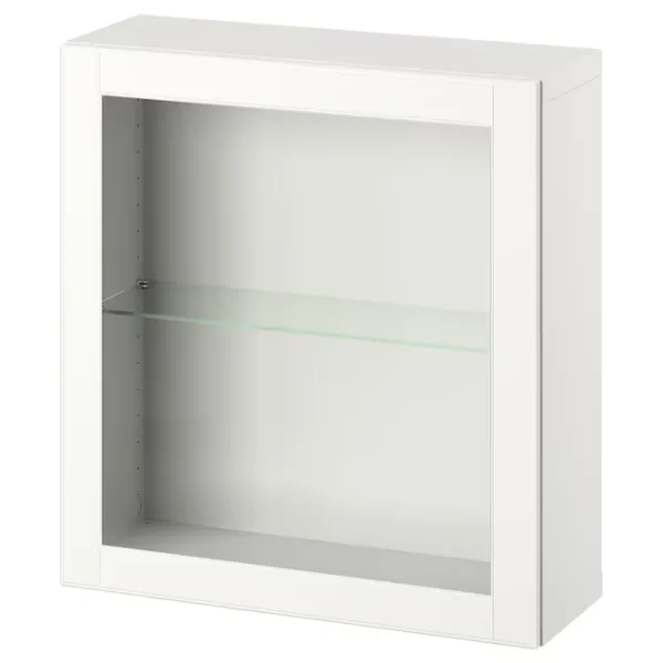 подвеснои шкаф для ваннои комнаты Ikea 5381909  МДФ / Белый photo 1
