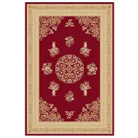 Ковер Covoare Ungheni Premium Red Beige / Шерсть