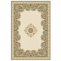 Covor Covoare Ungheni Premium Beige Green / Lână