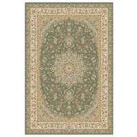 Covor Covoare Ungheni Premiera Green Beige / Lână