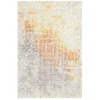 Covor Covoare Ungheni Matrix Grey Yellow / Polipropilenă