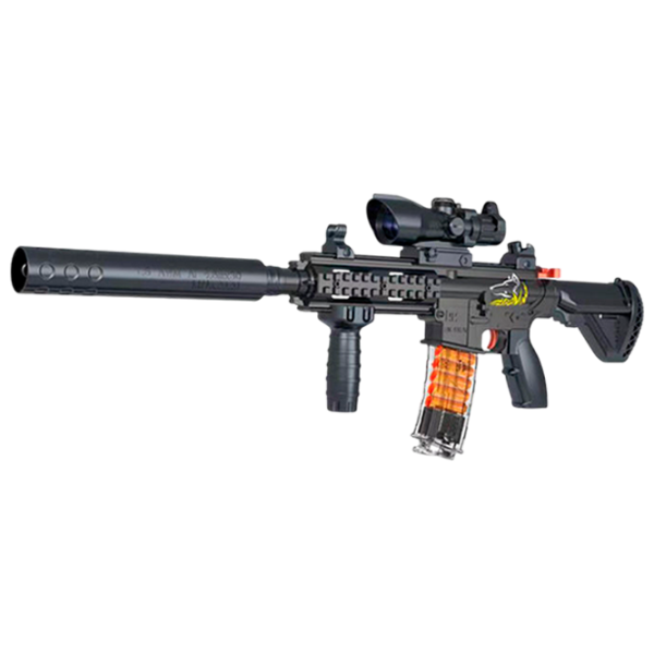 Игрушечный автомат Richi Tichi 06934 8600023506934 6+ / Стрел / Черный photo 1 Игрушечный автомат Richi Tichi 06934 8600023506934 6+ / Стрел / Черный photo 1