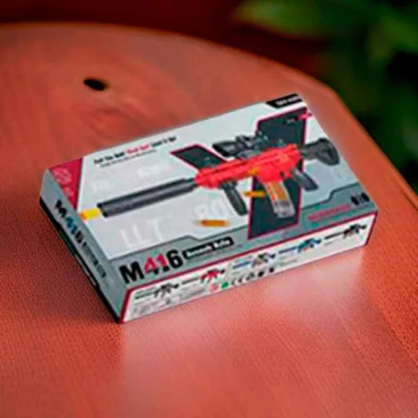 Игрушечный автомат Richi Tichi 06934 8600023506934 6+ / Стрел / Черный photo 6 Игрушечный автомат Richi Tichi 06934 8600023506934 6+ / Стрел / Черный photo 6