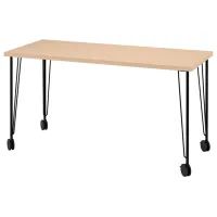 Masă de birou Ikea Malskytt/Krille PAL/ Stejar Sonoma