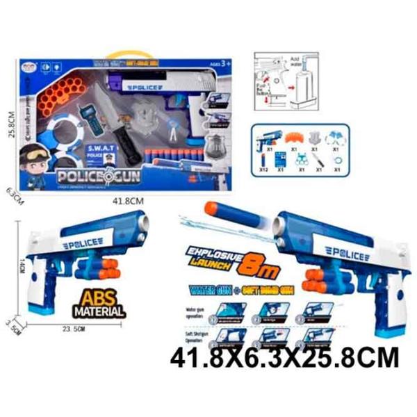 Водяной пистолет Richi Tichi 04453 8600028204453 3+ / Вода / Синий photo 4 Водяной пистолет Richi Tichi 04453 8600028204453 3+ / Вода / Синий photo 4