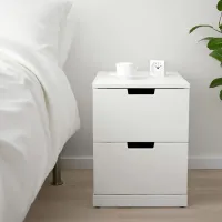 Тумбочки Ikea Nordli 54 x 40 x 47см / ЛДСП / White photo 4