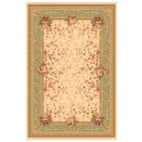 Covor Covoare Ungheni Premiera Beige Green / Lână