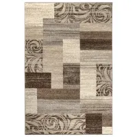 Covor Covoare Ungheni Matrix Beige Brown / Polipropilenă