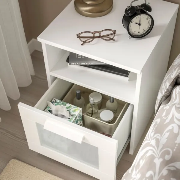 Тумбочки Ikea Brimnes 53 x 39 x 41см / ЛДСП / White photo 4