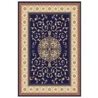 Covor Covoare Ungheni Premiera Beige Blue / Lână