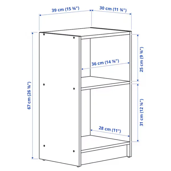 Тумбочки Ikea Gursken 67 x 39 x 30см / ЛДСП / Бежевый photo 4
