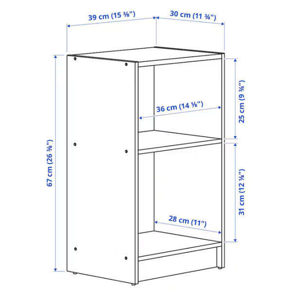 Тумбочки Ikea Gursken 67 x 39 x 30см / ЛДСП / Бежевый photo 4