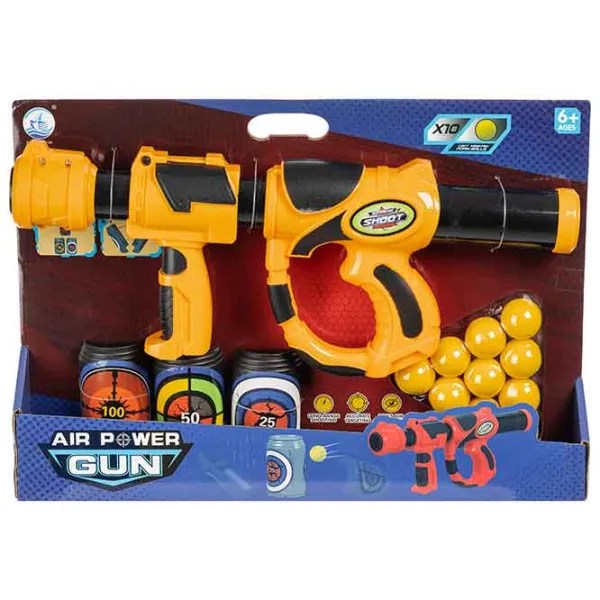 Pistol de jucărie Richi Tichi 84909 8600023984909 6+ / bile / Multicolor photo 6 Pistol de jucărie Richi Tichi 84909 8600023984909 6+ / bile / Multicolor photo 6