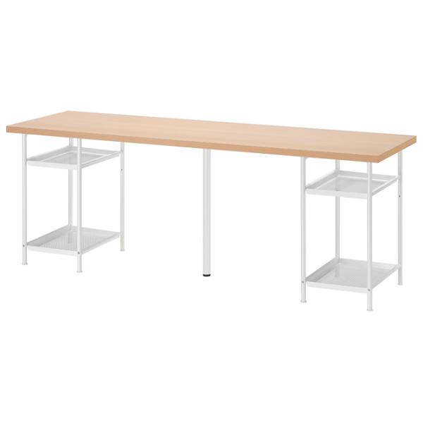 Офисный стол Ikea Lagkapten/Spand ДСП/ Коричневый photo 1