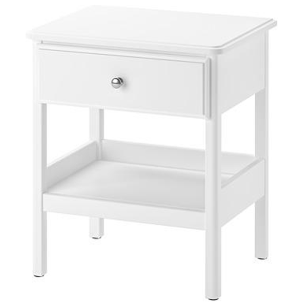 Тумбочки Ikea Tyssedal 59 x 51 x 40см / ЛДСП / White photo 1
