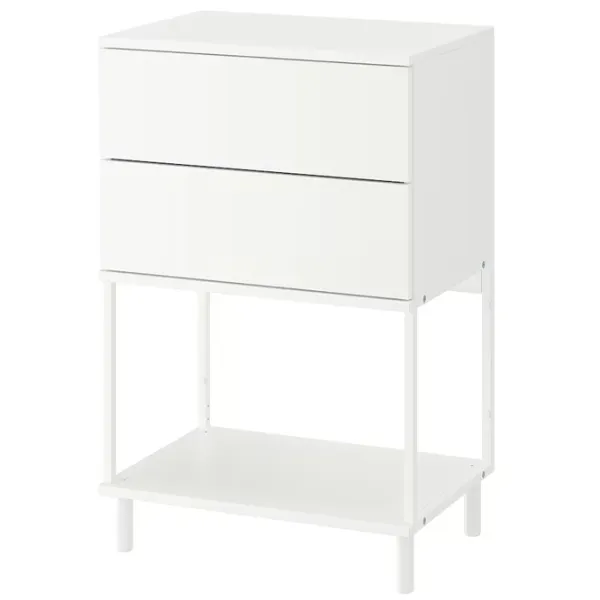 Тумбочки Ikea Tyssedal 59 x 51 x 40см / ЛДСП / White photo 2