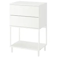 Тумбочки Ikea Tyssedal 59 x 51 x 40см / ЛДСП / White photo 2