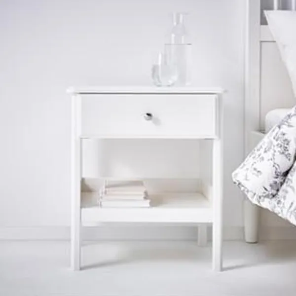 Тумбочки Ikea Tyssedal 59 x 51 x 40см / ЛДСП / White photo 3