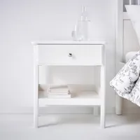 Тумбочки Ikea Tyssedal 59 x 51 x 40см / ЛДСП / White photo 3