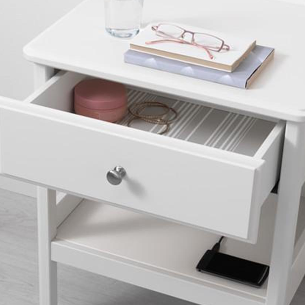 Тумбочки Ikea Tyssedal 59 x 51 x 40см / ЛДСП / White photo 5