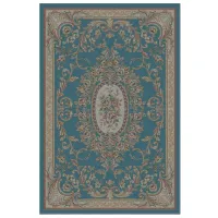 Ковер Covoare Ungheni Premiera Blue Brown / Шерсть