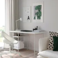 Masă de birou Ikea Lagkapten/Spand PAL/ White photo 2