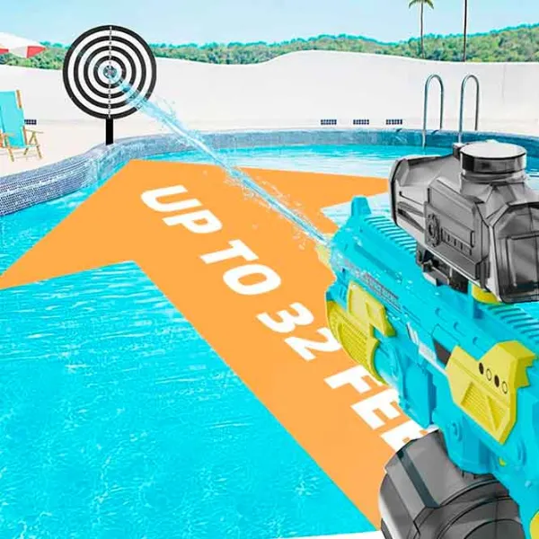 Pistol cu apă Richi Tichi 27968 8600028427968 6+ / Apă / Blue photo 6 Pistol cu apă Richi Tichi 27968 8600028427968 6+ / Apă / Blue photo 6