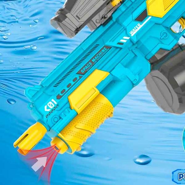 Pistol cu apă Richi Tichi 27968 8600028427968 6+ / Apă / Blue photo 7 Pistol cu apă Richi Tichi 27968 8600028427968 6+ / Apă / Blue photo 7