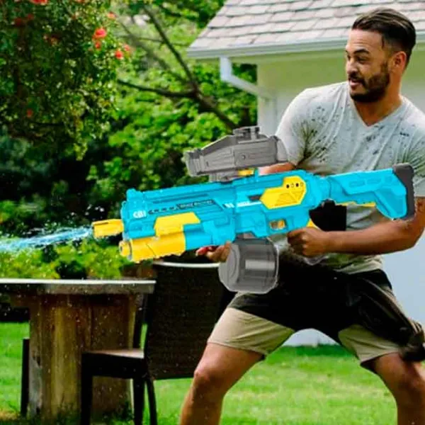 Pistol cu apă Richi Tichi 27968 8600028427968 6+ / Apă / Blue photo 8 Pistol cu apă Richi Tichi 27968 8600028427968 6+ / Apă / Blue photo 8