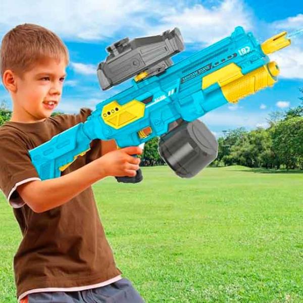 Pistol cu apă Richi Tichi 27968 8600028427968 6+ / Apă / Blue photo 10 Pistol cu apă Richi Tichi 27968 8600028427968 6+ / Apă / Blue photo 10